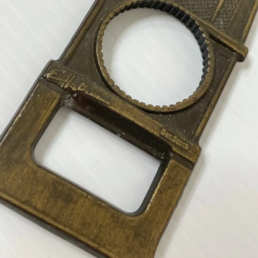 Vintage Rare Coal Miner Lamp Bottle Opener Barware Jewelry Bar Accessories